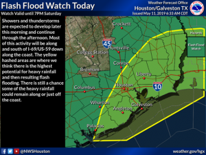 Read more about the article Weather Update – 5/11/19 at 9:00 AM